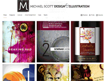 Tablet Screenshot of michaelscottdesign.com